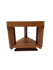 Art Deco Modernist Triangular Side Table by Anton Lucas, 1920s